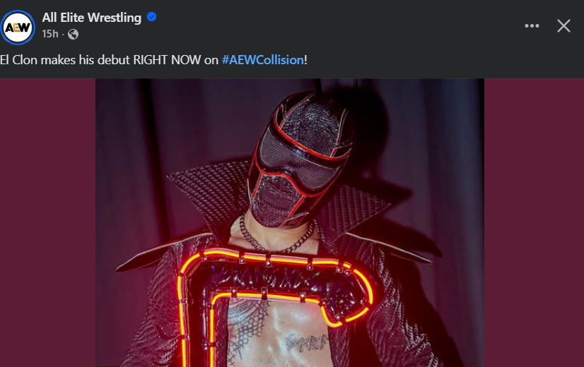 🤦‍♂️This #AEW dude has a god damn dildo strapped to his chest... jfc.