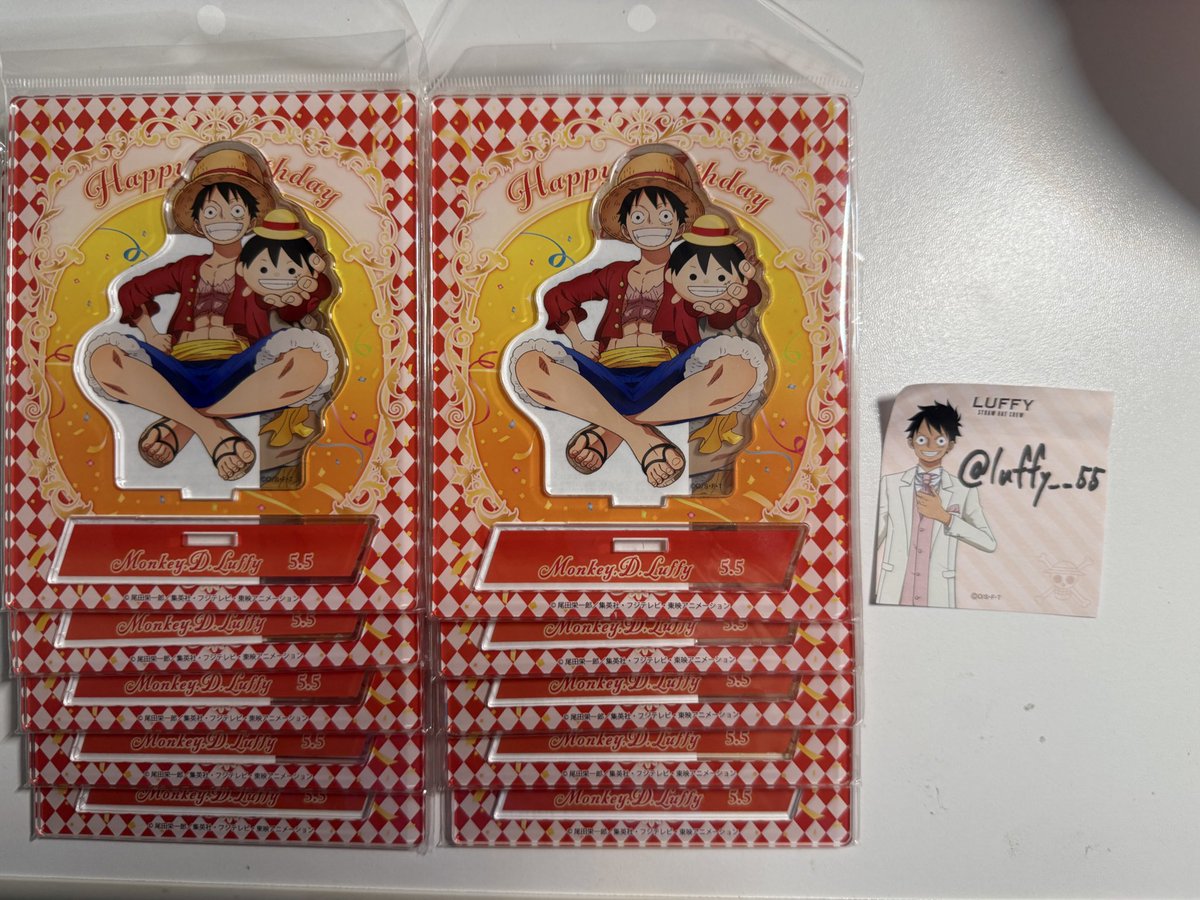 luffy__55's tweet photo. ONE PIECE ONEPIECE ワンピース　バースデーアクリルスタンド

譲 : 画像　ルフィ　

求 : 定価+送料

銀行振込　PayPay   メルカリ　対応可◎

お気軽にお声掛け下さい…！ https://t.co/mbNkMZ8v2M