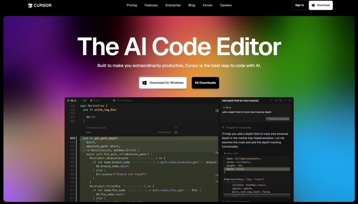 Para cualquier persona promedio que realmente quiera lanzar un negocio online basado en una aplicación web, por ejemplo como un SaaS. 

Cursor es sin dudas las mejores herramienta que existe.
