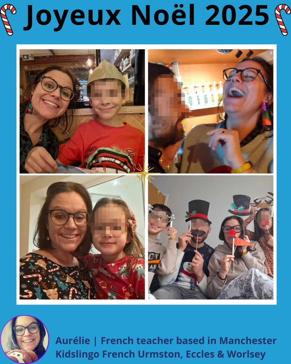 Merry Xmas to you, your family, &amp; friends
And for those who don’t celebrate, wishing you a season filled with love, peace, &amp; happiness
Thank you all for the incredible support  - it has been a wonderful year teaching French, &amp; I’m so grateful for such a special time with the kids
