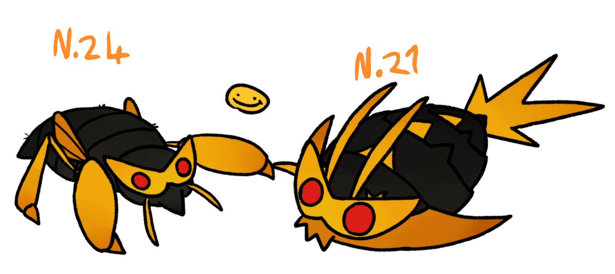 Notwell19's tweet image. Billy and pete + Henchman 21 and 24 as Pokémon