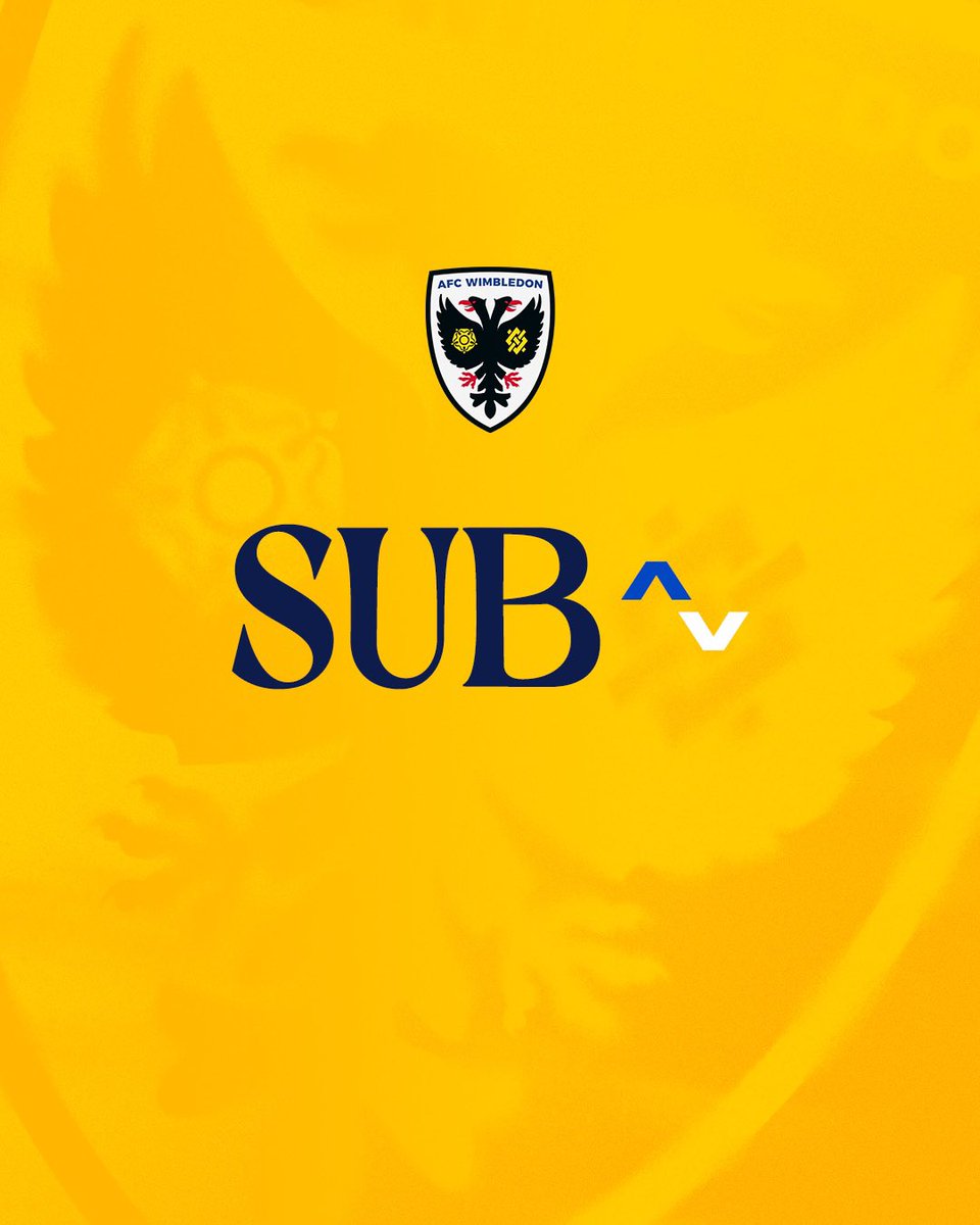 AFCWimbledon's tweet photo. 🔄 Asiimwe, Hackford, Nkeng and Bugiel replace Maycock, Stevens, Bauer and Hippolyte. 

#AFCW 🟡🔵 https://t.co/qu13mGFe8J