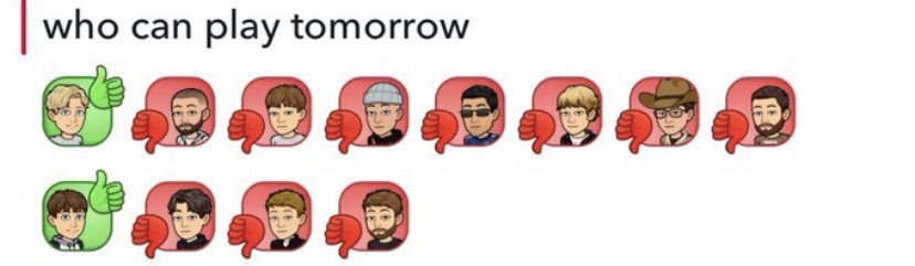 Chelsea’s groupchat this morning