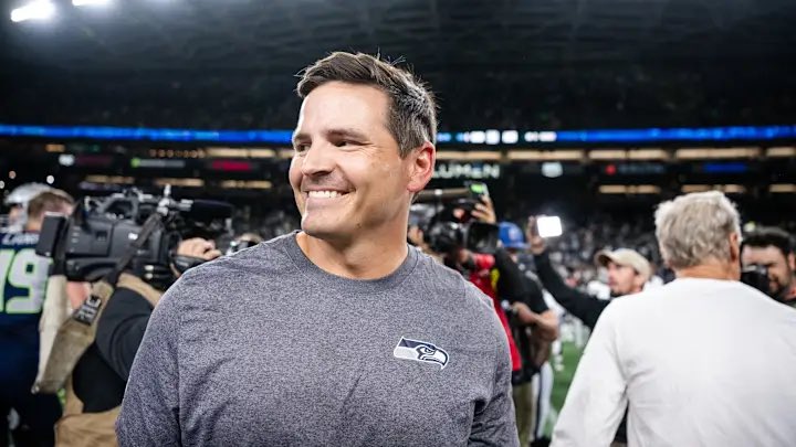 SleeperSeahawks's tweet image. Mike Macdonald is 15-2 on the road in two years as Seahawks head coach.

15-2!!!