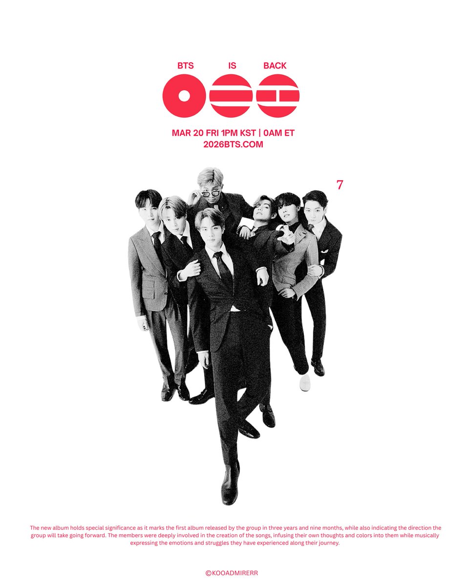 kooadmirerr's tweet image. BTS is back