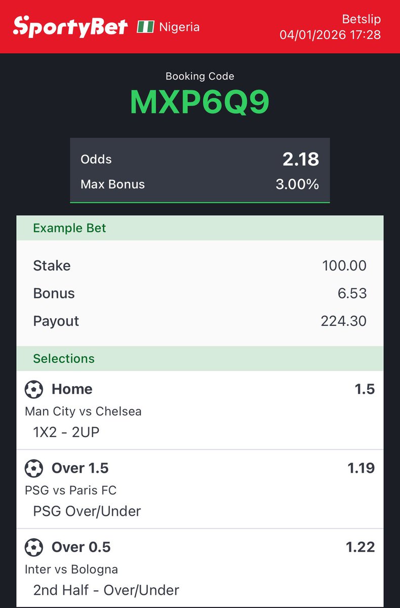 2 ODDS (@2sureoddss) / Posts / X