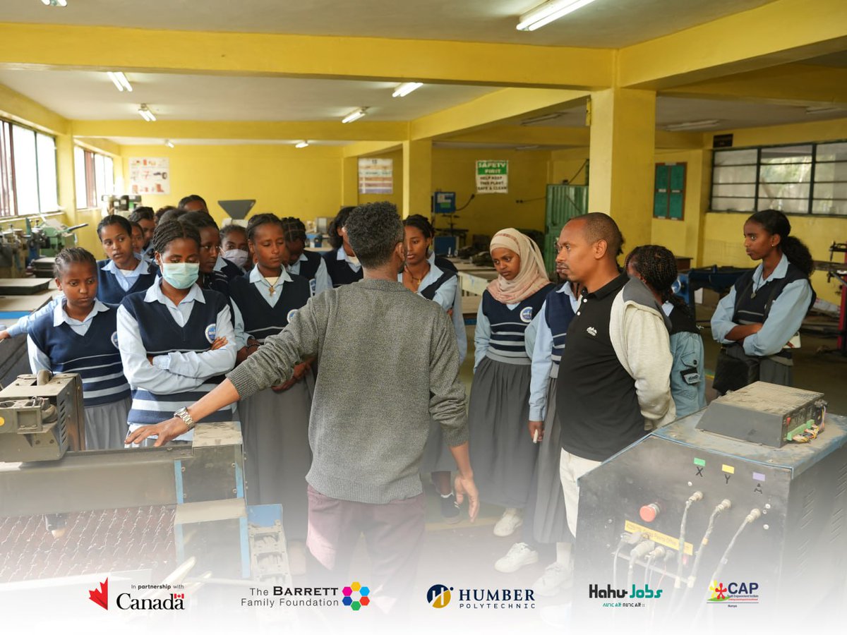 The STEEP project recently conducted its third field visit, bringing 150 Millennium Secondary School students to General Winget Polytechnic for STEM education and career exploration.They connected with female role models and visited different STEM departments. #STEEP #womeninSTEM