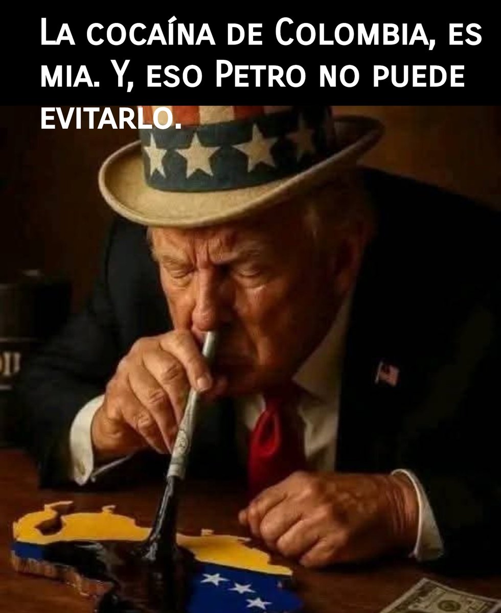 La verdad , por qué los Narco_Republicanos <a href="/realnDonaltrump/">Donald Trump 🇺🇲</a> <a href="/marcorubio/">Marco Rubio</a> <a href="/MaElviraSalazar/">María Elvira Salazar 🇺🇸</a> <a href="/berniemoreno/">Bernie Moreno</a> <a href="/RepCarlos/">Rep. Carlos A. Gimenez</a> etc persiguen a Venezuela y a nuestro Pdte <a href="/petrogustavo/">Gustavo Petro</a>