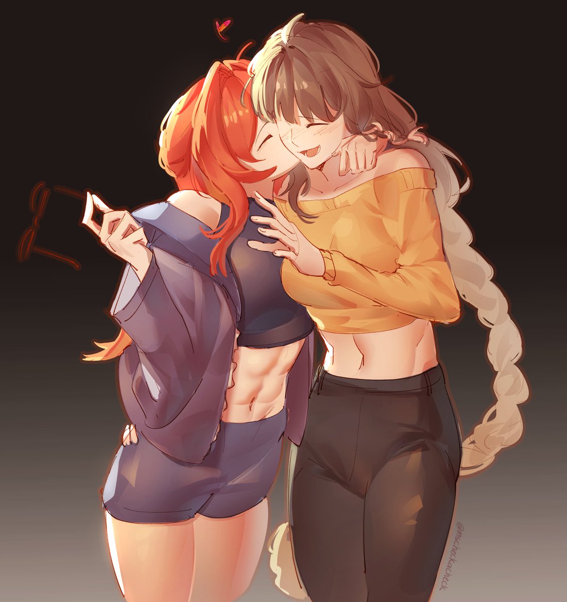 MsCheckaCheck's tweet photo. dont forget to kiss your dorky gf #sentropy https://t.co/HaSmeehdwQ