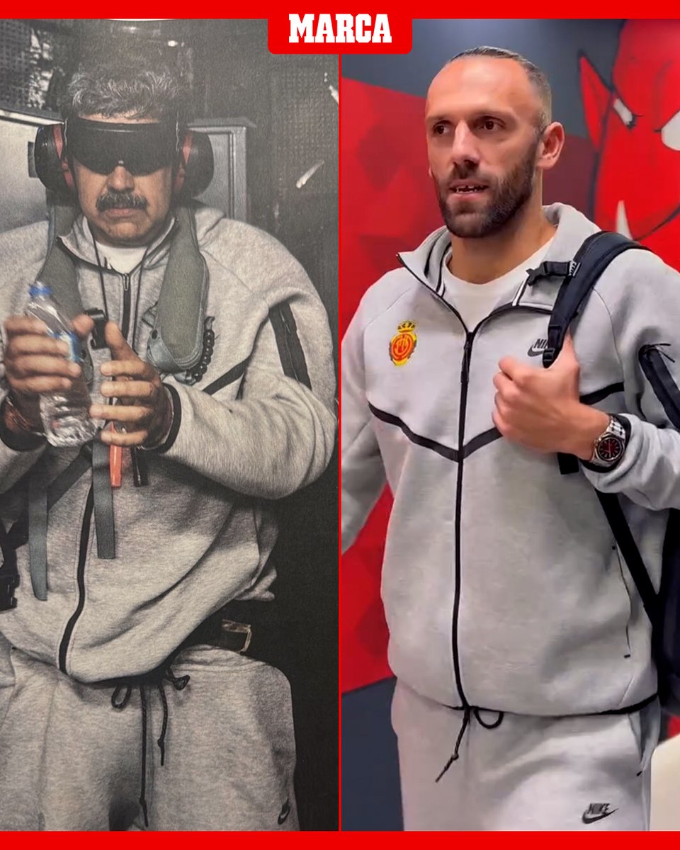 El chándal que está dando la vuelta al mundo... también en LaLiga 👕👖

#Maduro #Venezuela