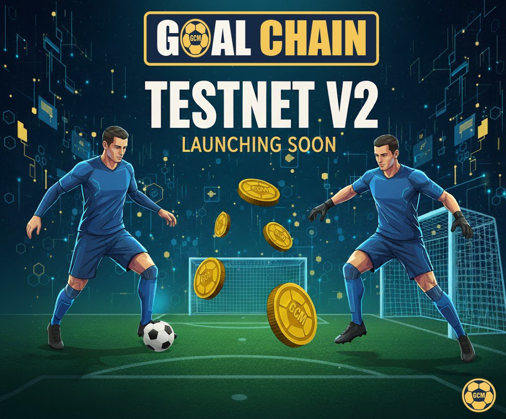 🚀 Goal Chain Testnet V2 is Coming Soon!

We are moving forward with firm steps on the path of Goal Chain Manager. We are excited to announce that Testnet Version 2 is almost ready for our miners to test!

In this version, we have resolved the bugs identified in Testnet V1 to