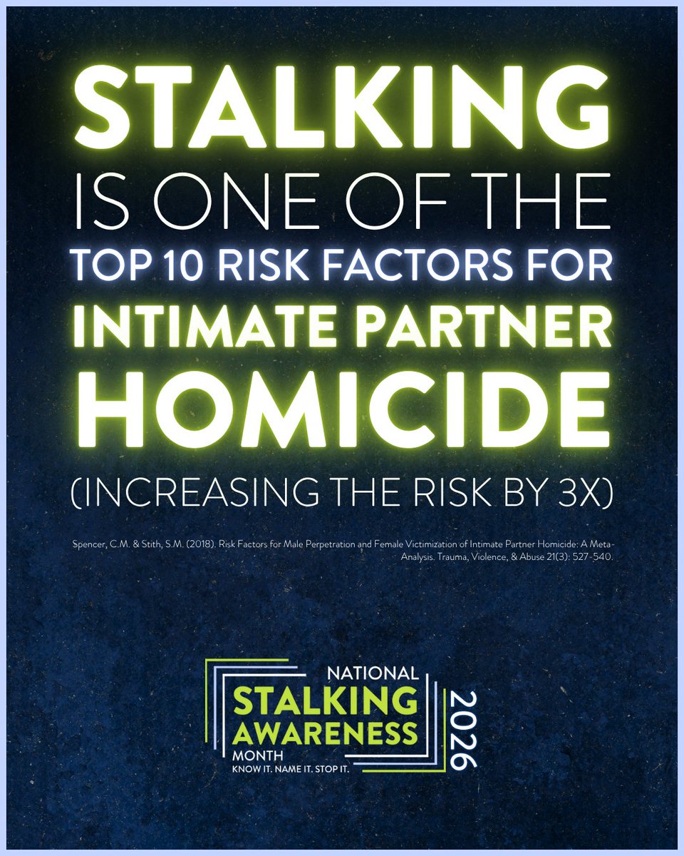 January 2026 is National Stalking Awareness Month. If you fell that you are a victim of stalking, please contact your local law enforcement. <a href="/vocal_online/">Victims of Crime and Leniency</a>