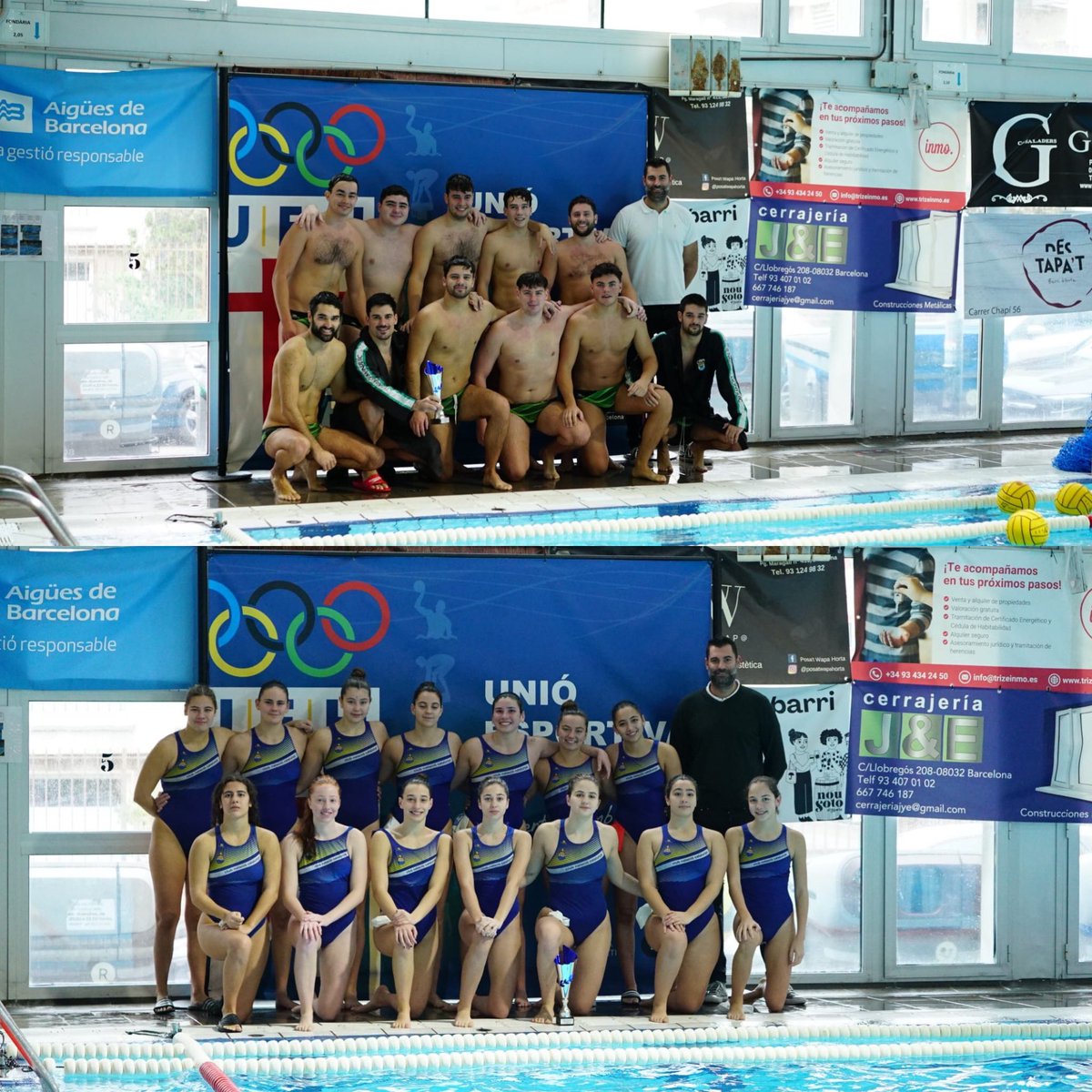 Secció de Waterpolo de la UE Horta tweet media