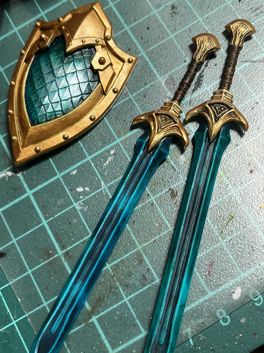 明日も塗装、明日はねコレを量産できるように手順を整えたから楽しみなんだよ😌