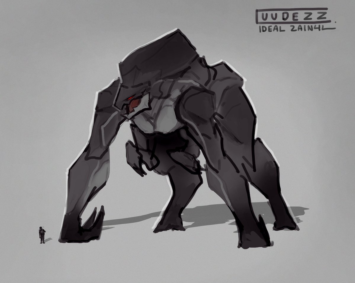 IDEAL_ZAIN4L's tweet image. Another Muto design. careful, they scratch.