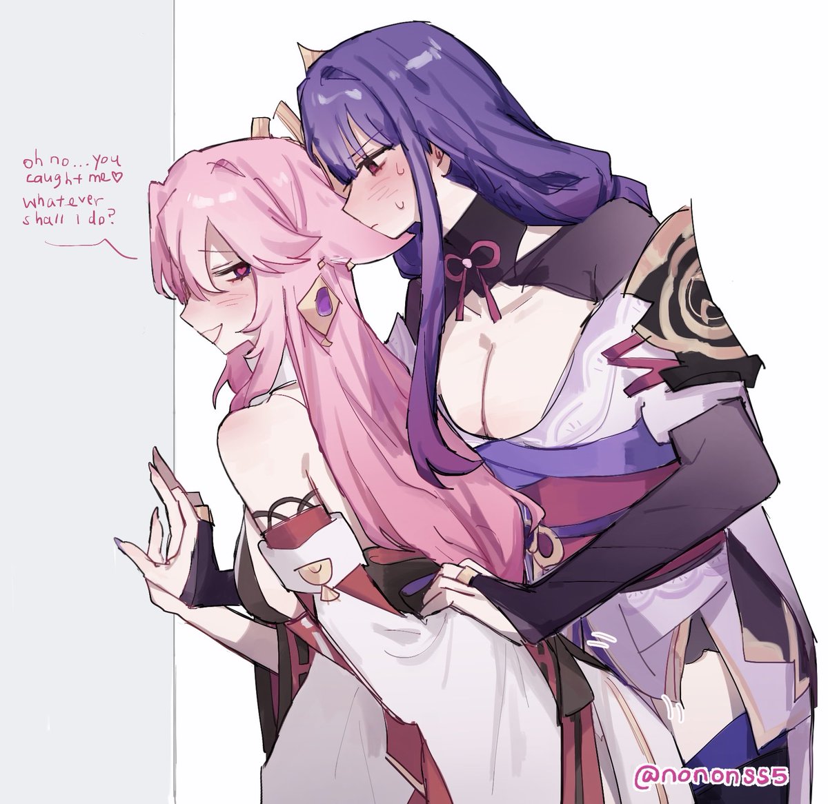 nononss5's tweet image. catch a fox #eimiko