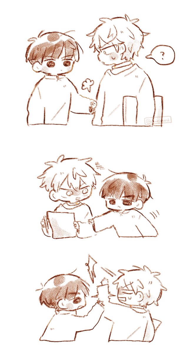 ownxoxti's tweet image. #宇宙いち2_after 
開催ありがとうございました(ㅠㅠ)!こちら展示したivti漫画です↓↓