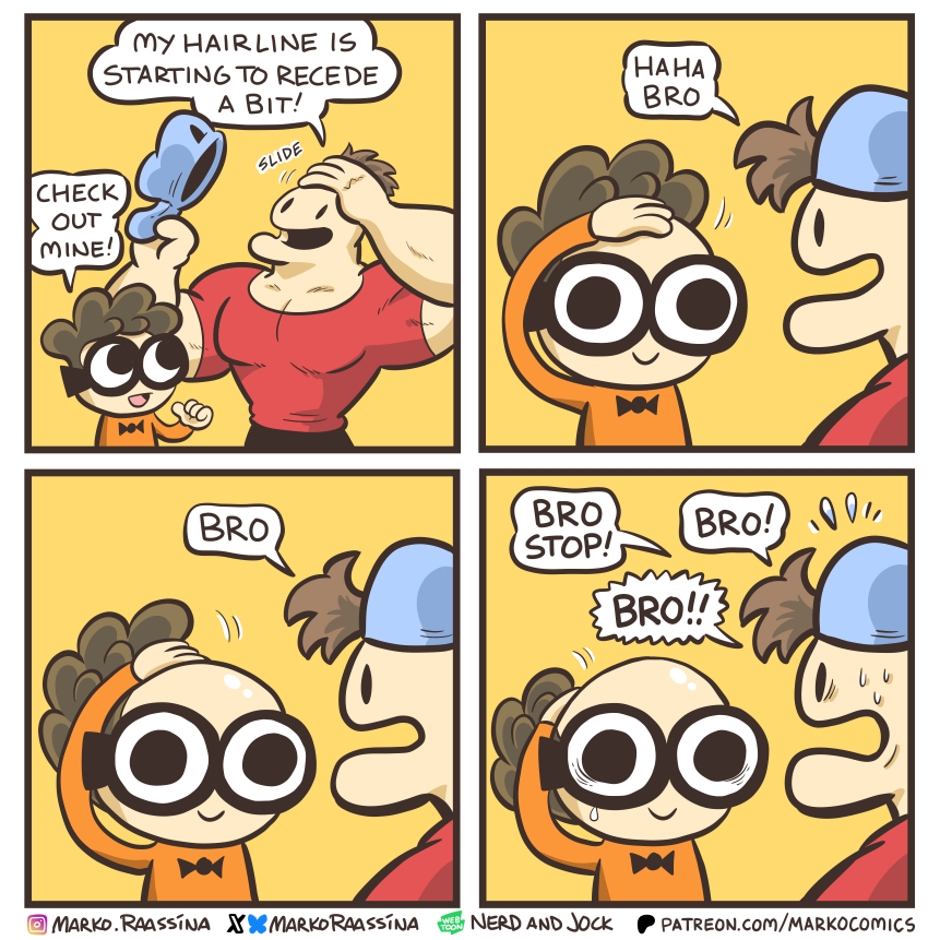 Marko (Nerd and Jock Comics) tweet media