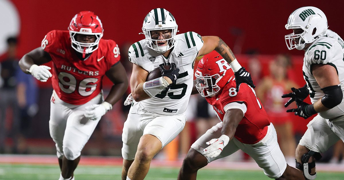 SpencerHolbrook's tweet image. NEWS: Ohio State hosted former Ohio tight end Mason Williams on Saturday. 

The Buckeyes are looking for reinforcements at the position and just had success with another former Ohio tight end Will Kacmarek...

MORE DETAILS: on3.com/teams/ohio-sta…