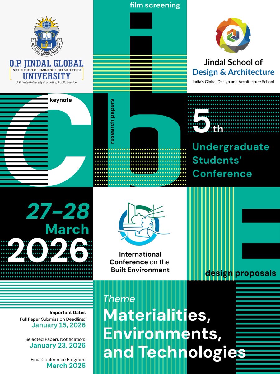 Jindal School of Design & Architecture tweet media