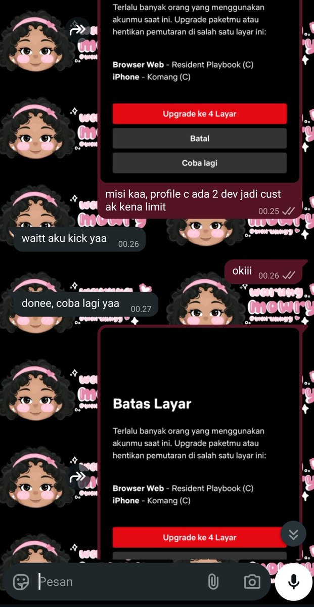 proymotion's tweet image. siapapun, can u educate your OWN buyer pls??????? kasian fh gua kerjaan nya ngekick ngekick, kasian buyer gua mau nonton gabisa pdhl dia ngikutin snk, kasian gua harus bolak balik report ke fh cuma gara gara buyer lo yang gada otak login 2 device padahal beli  murah!!