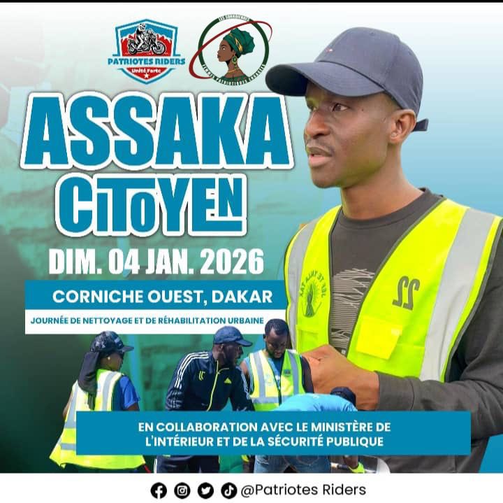 sonkoiennes's tweet photo. Le patriotisme en action 🇸🇳
Quand les Sonkoiennes et les @patriotesriders s’unissent, c’est le Sénégal qui avance.
Assaka Citoyen, c’est la preuve que le changement commence par nous : engagement, discipline et amour de la patrie au service de l’intérêt général. https://t.co/5bxBn1gsvQ