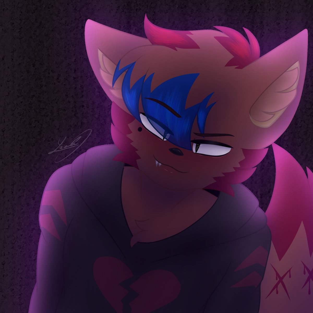This is no longer a game, let's get serious
-Endgame-
Oc: <a href="/jericoendGameYT/">JericoendGame 🪳</a> 
#ilustration #ilustración #digitalart #dibujodigital #art #artwork #artgallery #artist #furry #furryart