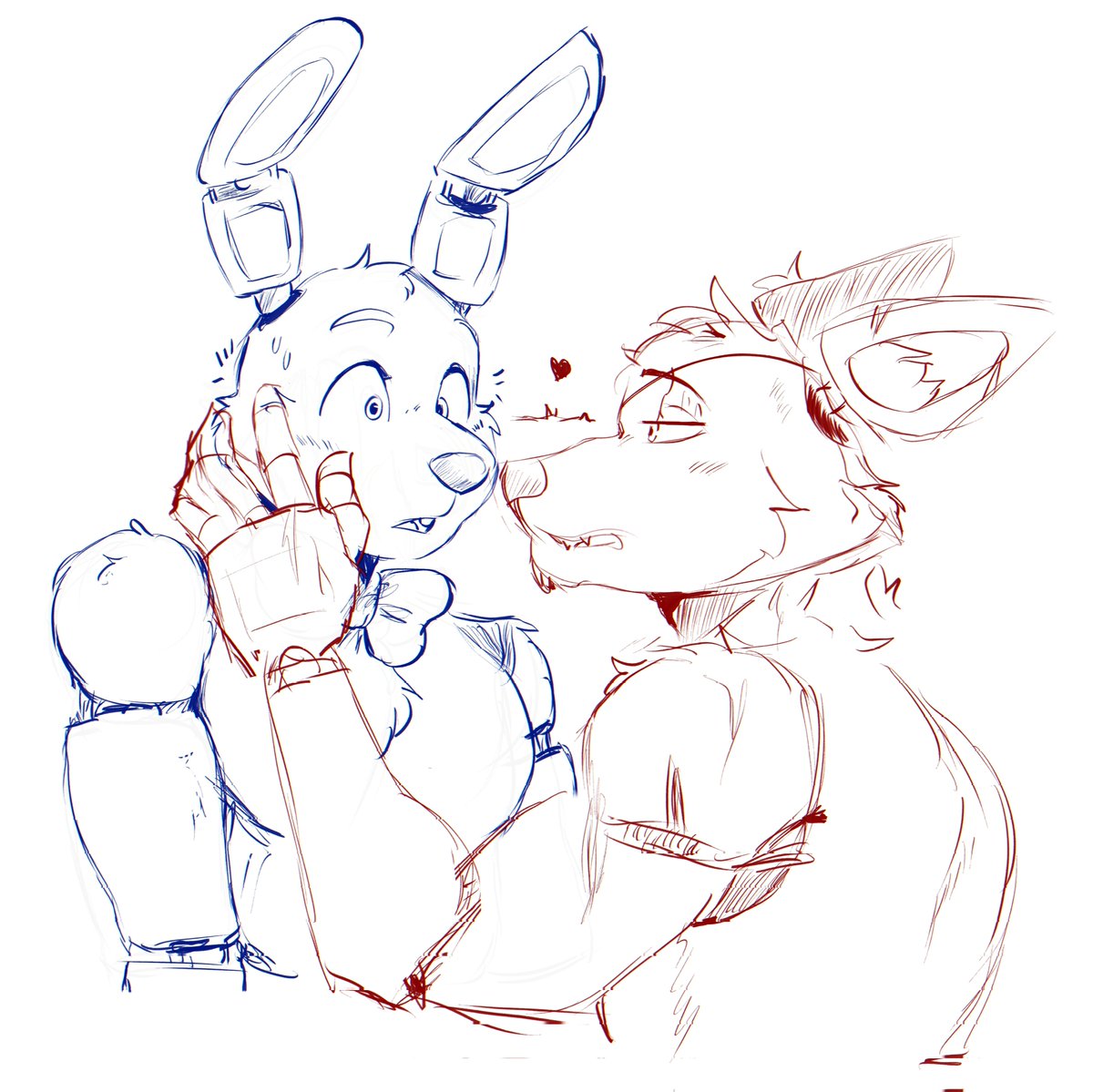 my pretty rabbit boy #foxyfnaf #bonniefnaf