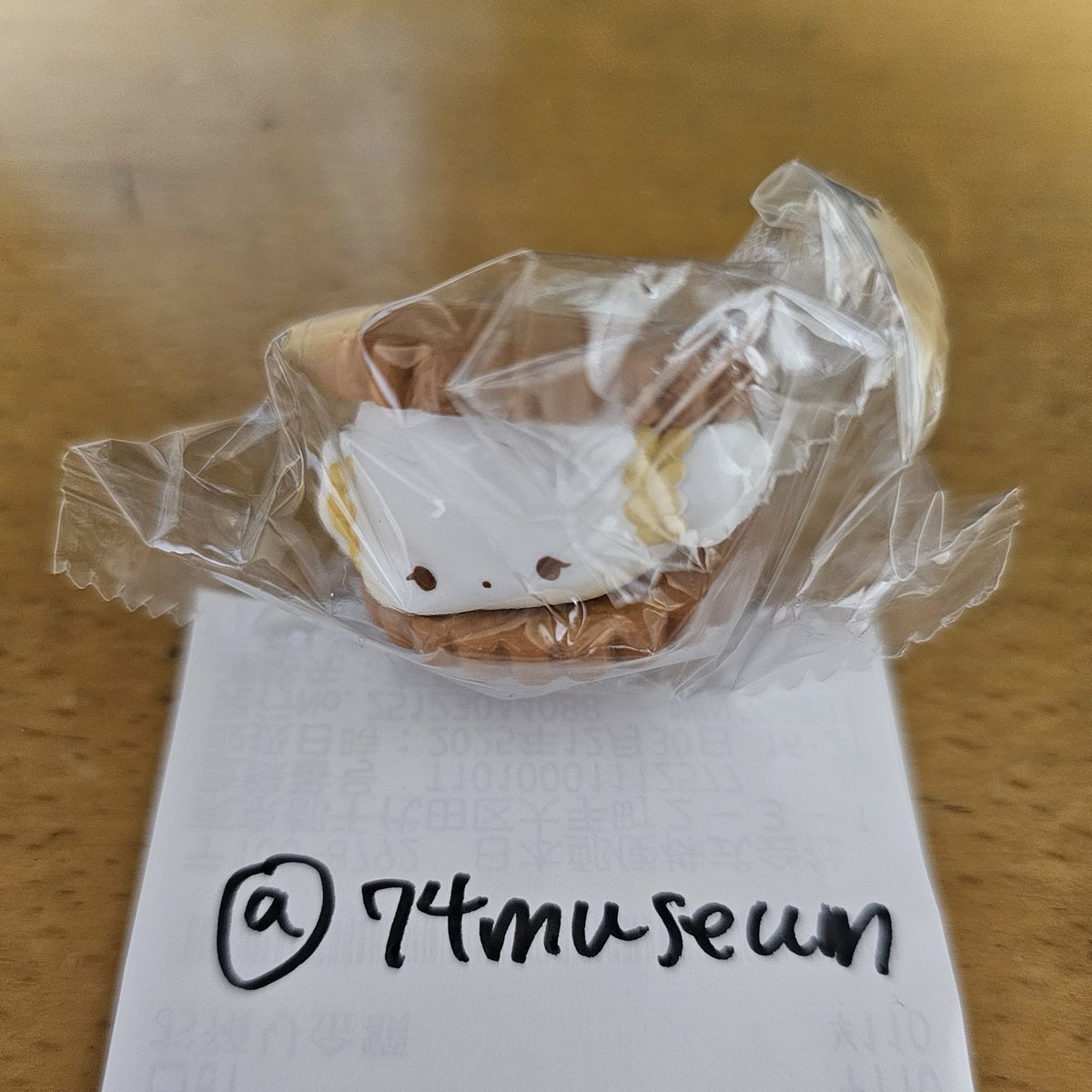 74museum's tweet image. 【交換】サンリオ ふにゅっと スモアサンド

譲：こぎみゅん

求：シナモン

※郵送または5日(月)ピューロ手渡し