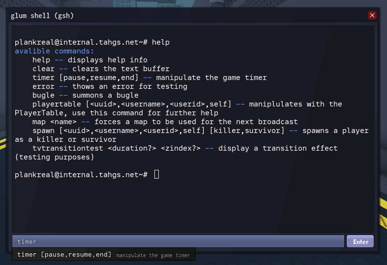 AirHasGoneStill's tweet image. in the terminal. straight up "commanding it" and by "it", haha, well. let's justr say. My line

Here's a quick preview of our administration and private server owner tool, the glum shell [aur]
#Roblox #TAHGS #TAHGSRoblox #TheAirHasGoneStill