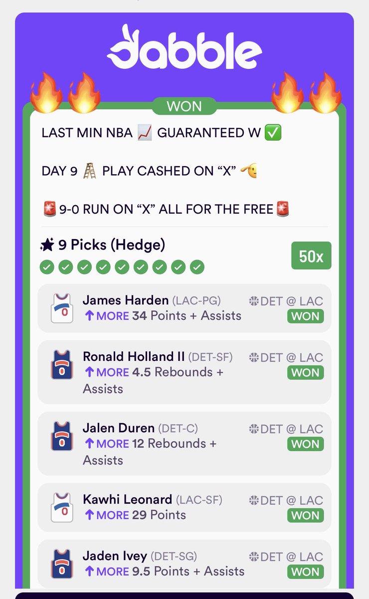 $100 To $10K CHALLENGE🚨🚨🚨

🪜DAY 1 LADDER🪜

$100 👉 $200 (+100)

1. LIKE &amp; RETWEET

2. COMMENT🪜

3. CHECK DM

2 MAXBETS TODAY🍿

SUBSCRIBE ✅

dubclub.win/r/p/pri-8sk8x/…

YT STRAIGHT BETS WENT 2-0👇

youtube.com/@bdsportings?s…

PLAY WILL BE UP EARLY ON YT👆

#NBA #NFL 🔄 REPEAT👇