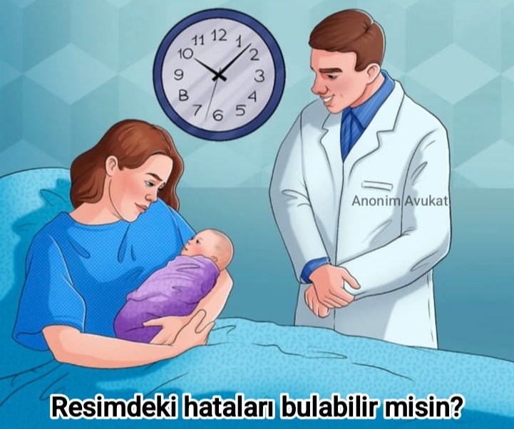 Resimdeki hataları bulabilecek misin?