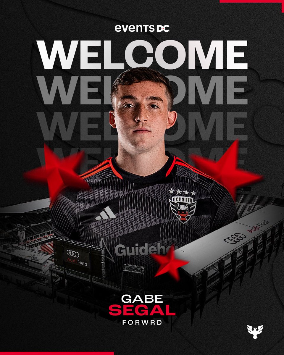 D.C. United Signs Former Houston Dynamo FC Forward Gabriel Segal. The Black-and-Red selected Segal in Stage 2 of the 2025 Re-Entry Draft.

Read More 📖: dcunited.com/news/d-c-unite…
