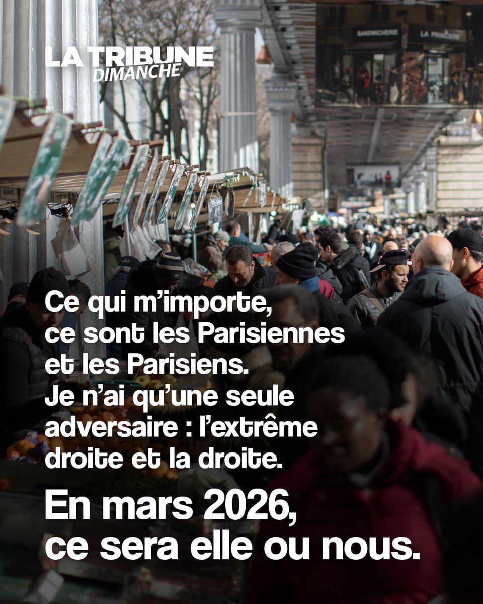 Aucune proposition, aucune mesure concrète pour améliorer la vie quotidienne des Parisiens et des Parisiennes  : Mme Dati est une très bonne tiktokeuse, elle serait une très mauvaise maire de Paris. 

En mars prochain, ce sera le retour en arrière avec la droite et l’extrême