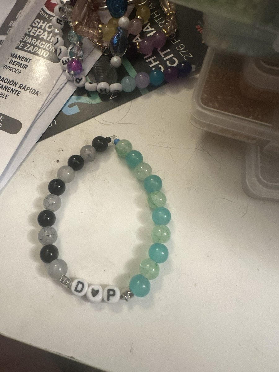 danvsphill's tweet image. hey if anyone is interested in customs of my bracelets or keychains pls let me know i’m trying to get a little extra money to help pay off my tuition. here’s some examples of stuff (also necklaces)