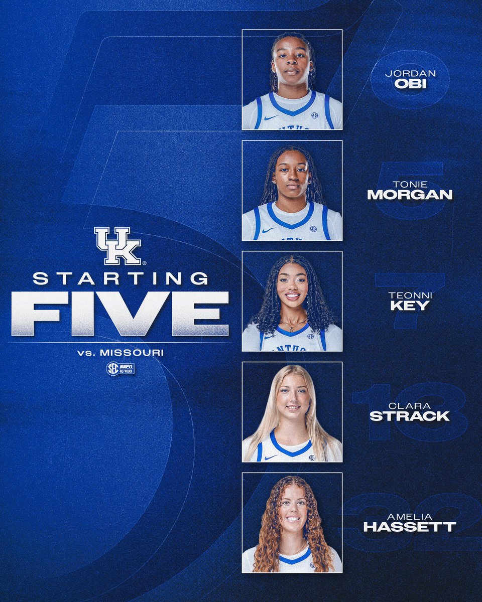 KentuckyWBB's tweet image. SEC play at home is so back! 😼

📺 tinyurl.com/ycxysxa9
📊 tinyurl.com/y8bhbkmj
📻 tinyurl.com/3hs5k9e9

@SEC x #KentuckyWBB