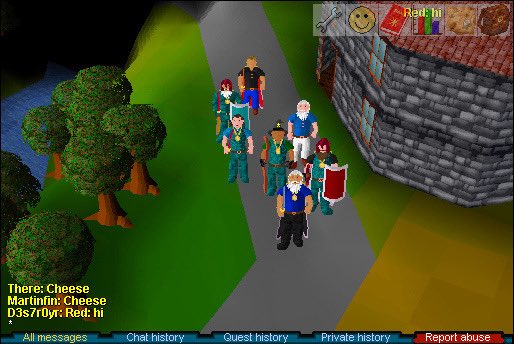 25YearsAgoLive's tweet image. “RuneScape,” a new MMORPG, is launched.