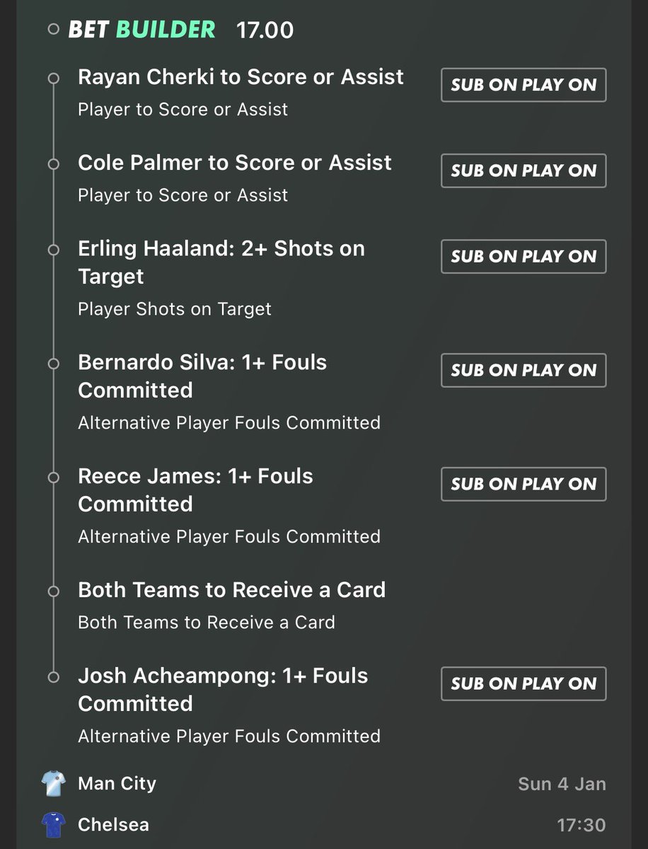 Man City v Chelsea!🔥

Who’s joining us?👀