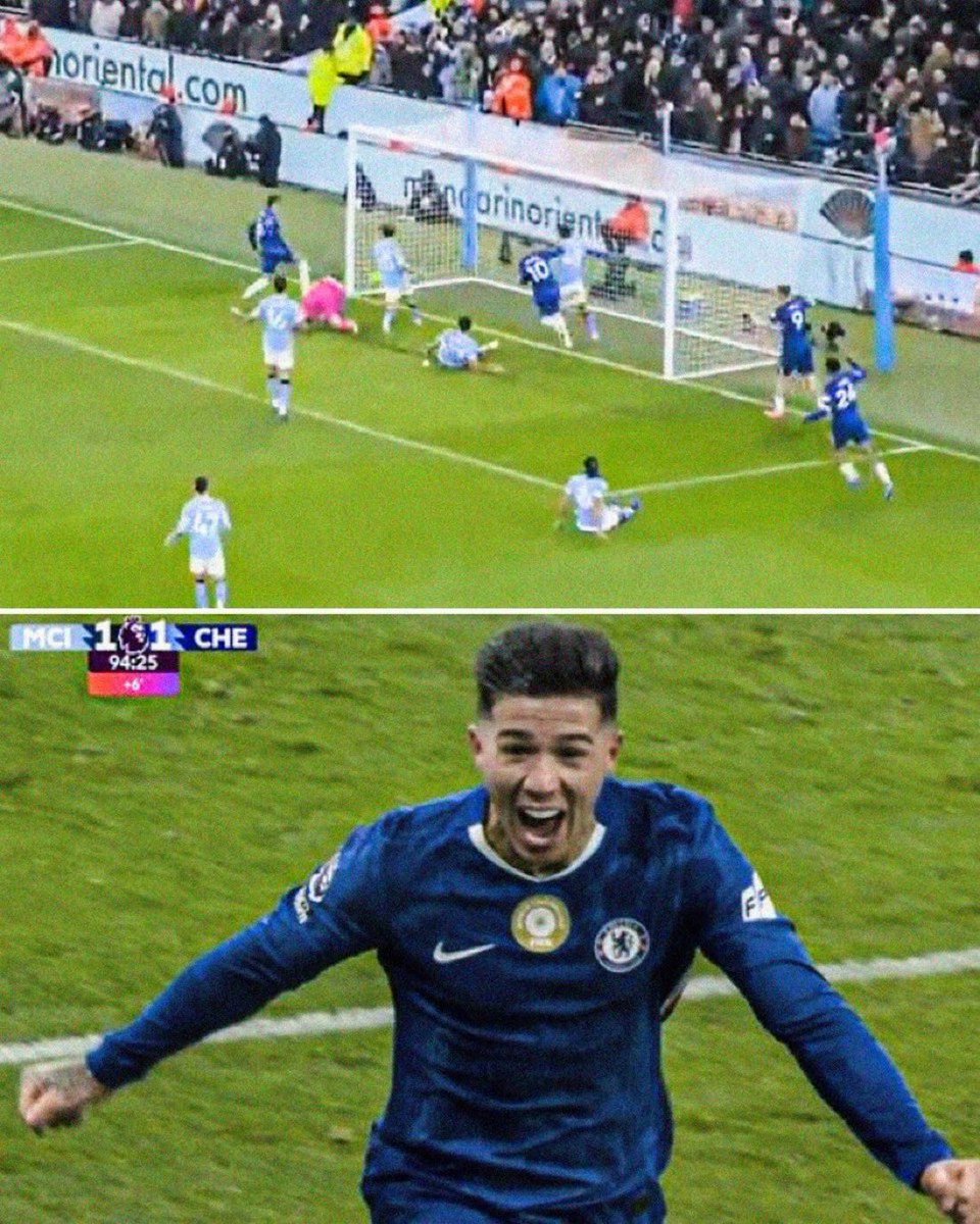 Bro was celebrating while Chelsea fans were mad at home😭