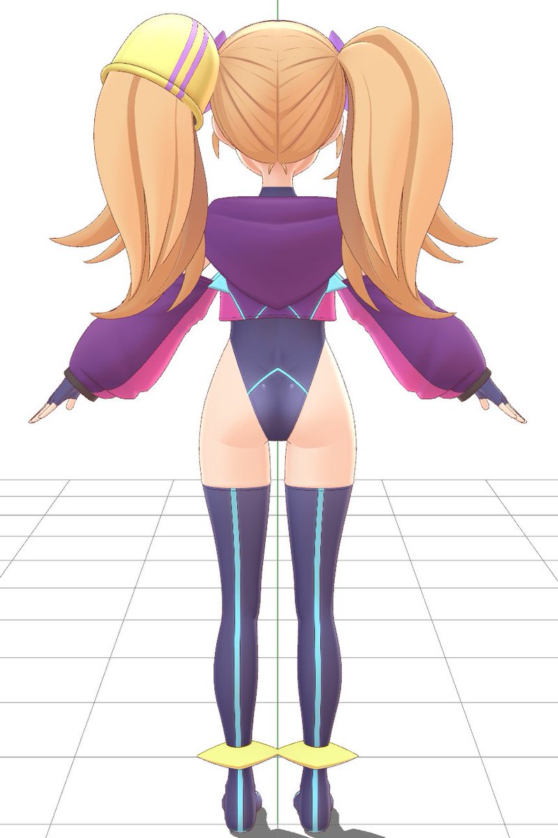 リリンちゃん進捗⑧ 年末年始を生贄にテクスチャを召喚 もうあと