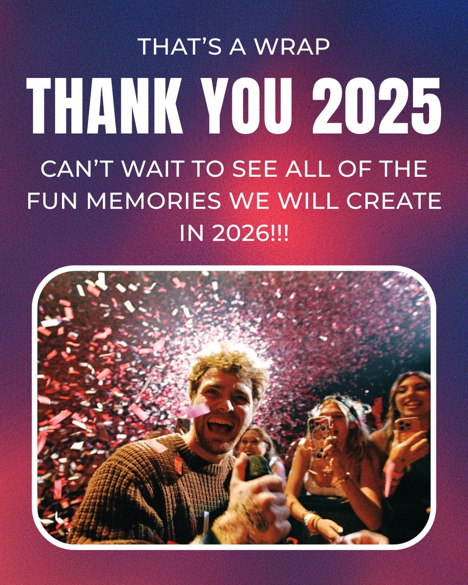 And with that, the 2025 season comes to an end . . . . . Goodnight