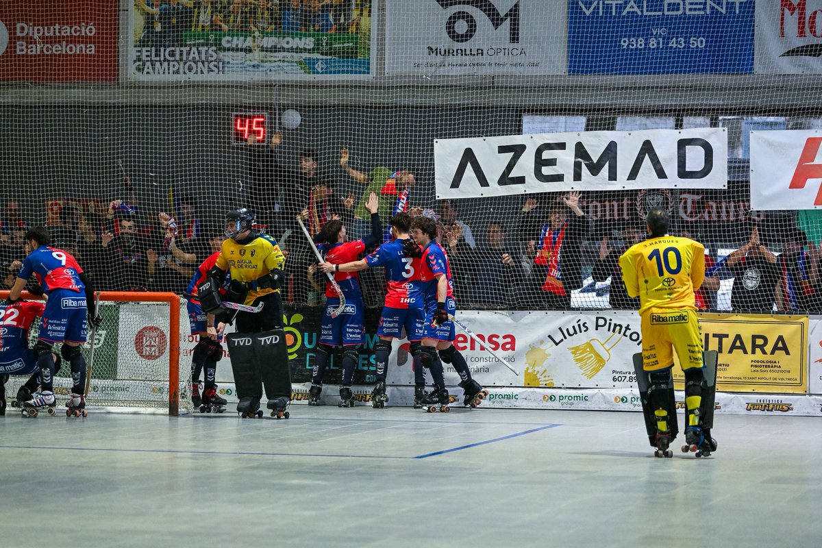 Quina manera d’encetar el 2026 i de finiquitar una primera volta històrica.

Gracies afició! Sou increïbles!🦈💙❤️