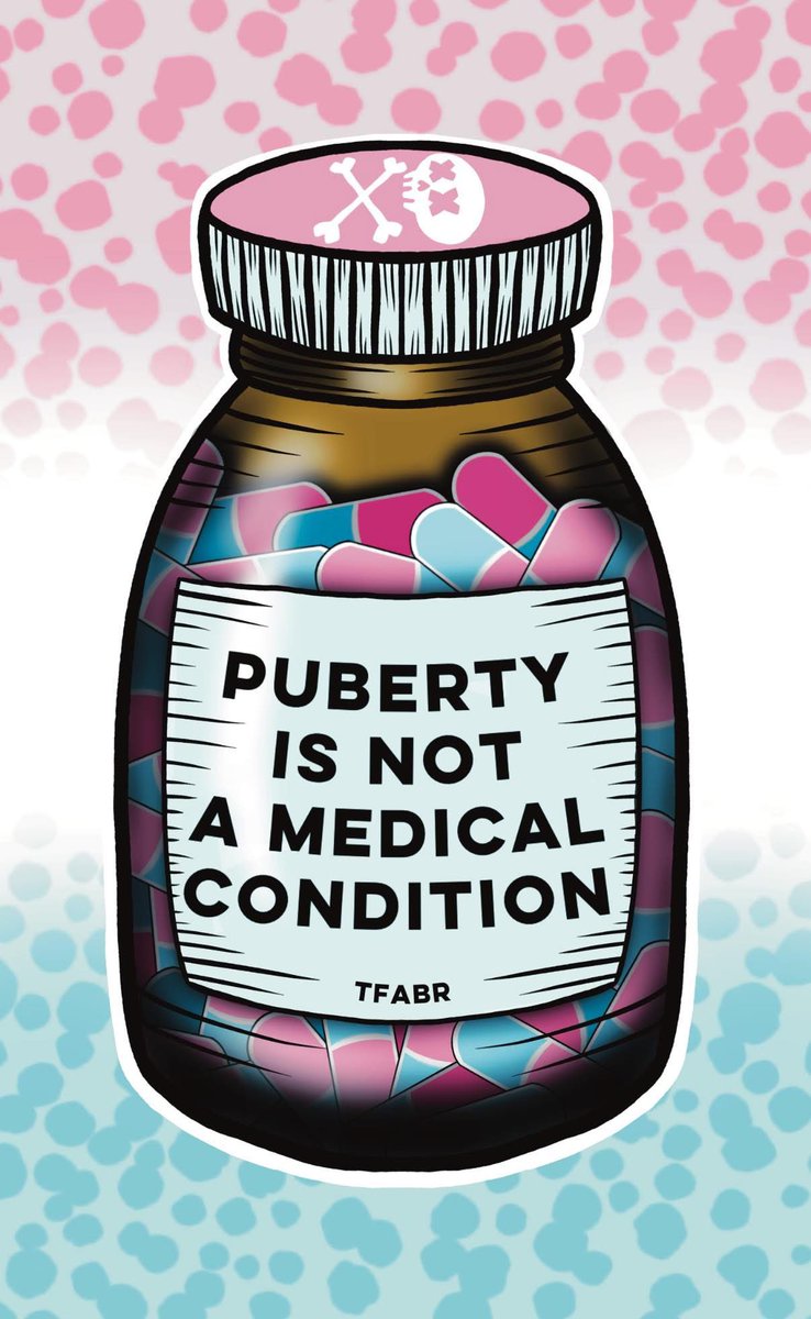 TheFamousArtBR's tweet image. The most triggering piece of art I currently have seems to be the one which says: “PUBERTY IS NOT A MEDICAL CONDITION” (this phrase actually comes from Abigail Shrier’s brilliant book called “Irreversible Damage”).
I was simply inspired to spread this message as art just over…