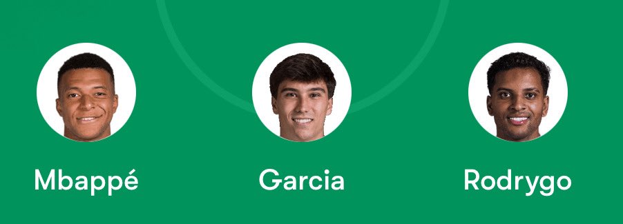 NickRMC7's tweet image. I think i speak for every Real Madrid fan when i say we Need to see the Mbappe - Gonzalo Garcia - Rodrygo trio