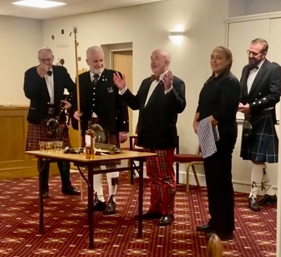 What a fantastic evening we had last night at Thistle Lodge No5064. A 3rd degree ceremony. A Burns Supper and a New Year celebrations. 🏴󠁧󠁢󠁳󠁣󠁴󠁿🥃🎉
<a href="/WorcsMasons/">Worcestershire Freemasons</a> <a href="/UGLE_GrandLodge/">United Grand Lodge of England</a>