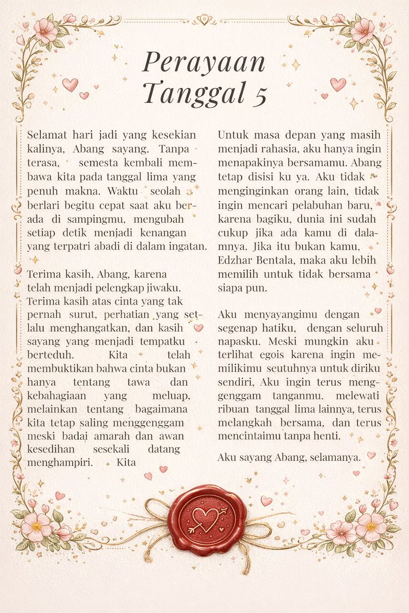 frostlorey's tweet image. Happy monthiversary, sayang.

Every moment with you is a gift I cherish deeply. You are my safe harbor and my greatest joy. Please, stay by my side and let’s keep walking this journey together.

I love you more than words could ever express.