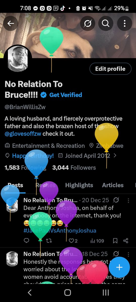 Happy Birthday to me! 😁 Thank GOD for more years.