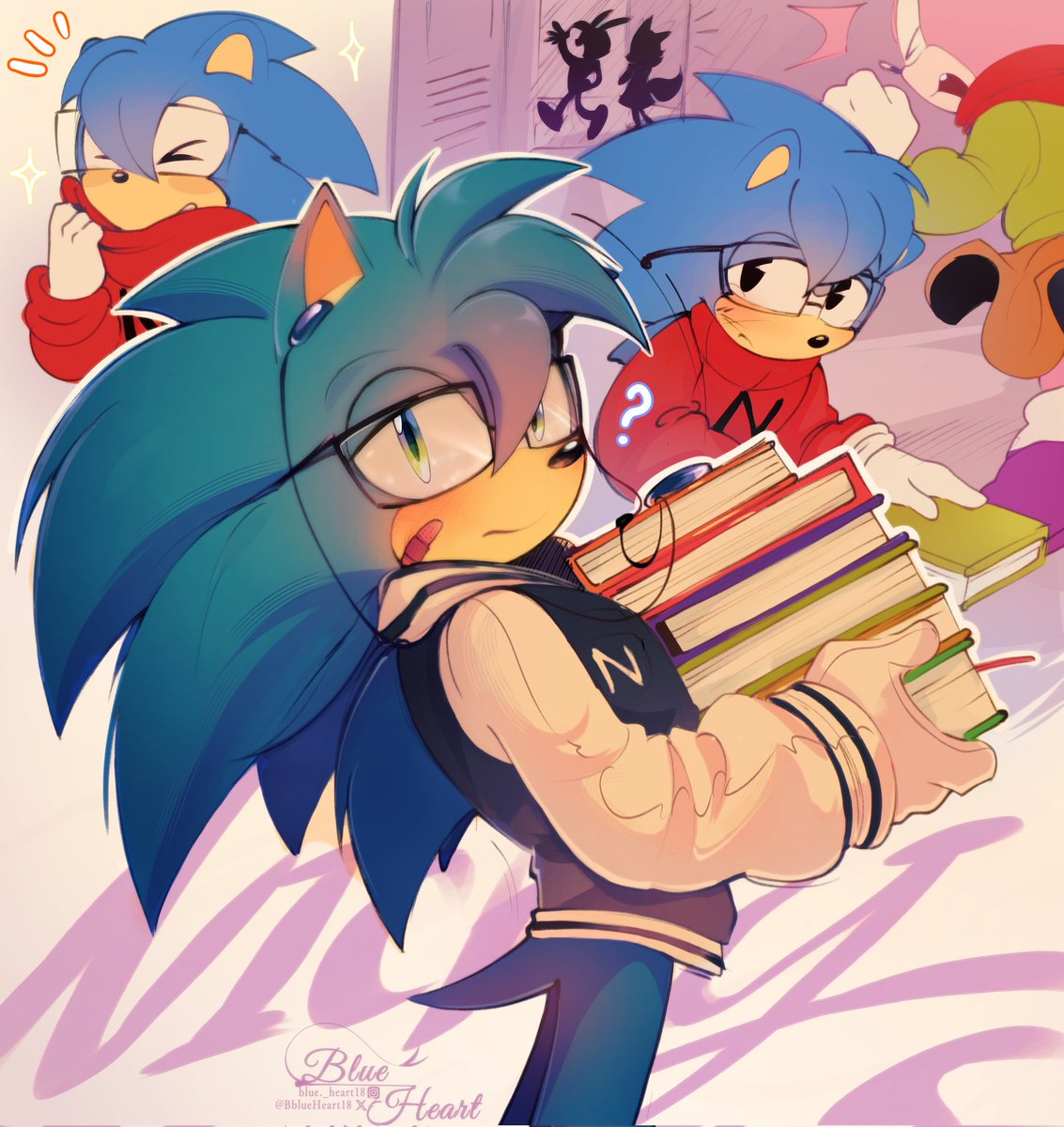 Nicky! 🩵

#sonicfanart 
#SonicTheHedgehog 
#NickyTheHedgehog