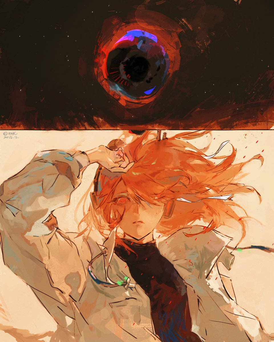 116180kOc's tweet image. 黒い星が
私を見ている