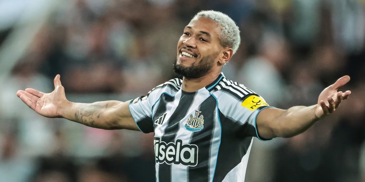 📈 No player on the field made more ‘ball recoveries’ today than Joelinton - 10

The beast is back! 💪🏼#nufc